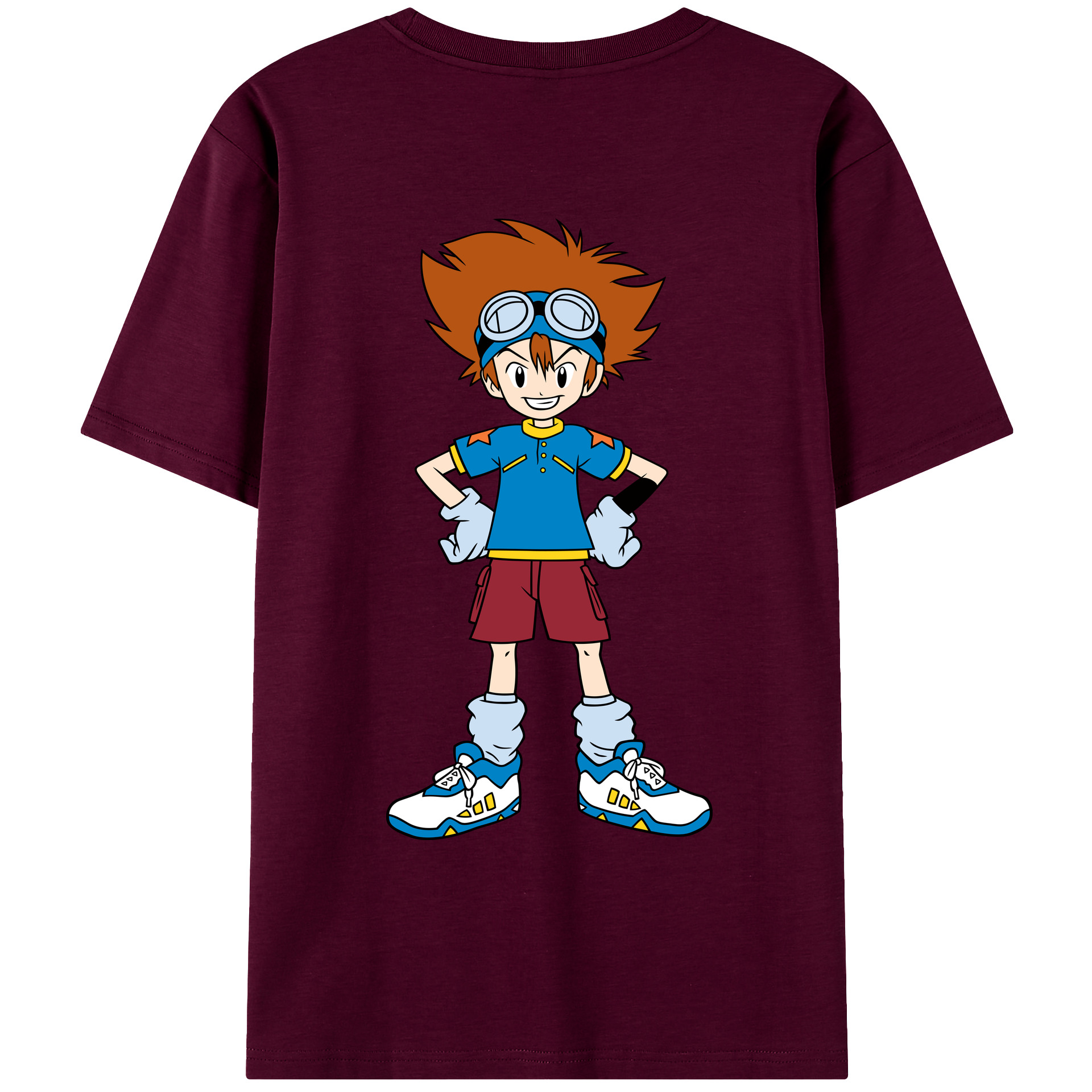 （画像用） Digimon デジタルモンスター/デジモン レディース半袖Tシャツ(バックプリント)